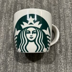 Starbucks 2017 Classic White Green Mermaid Logo Coffee Mug 14 Fl Oz